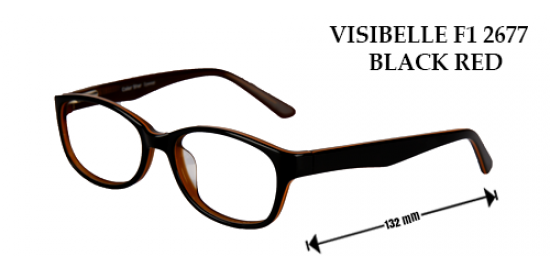 visiblle f1 2677 black red